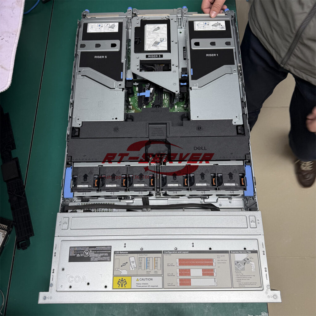 Dell PowerEdge R770 2U DDR5 Artificial Intelligence Ai Rack Server With Two Intel Xeon 6 P-core Processor