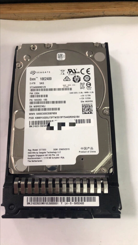 02352WEJ 2.4TB 10K RPM SAS hard drive Unit Compatibility King Compatible with 5310V5 5510V5 5610V5 6810 V5 18510 V5